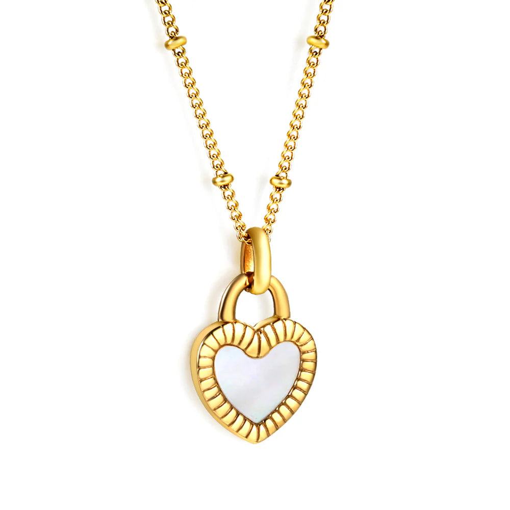 Irreversible Love Pendant Dual Tone