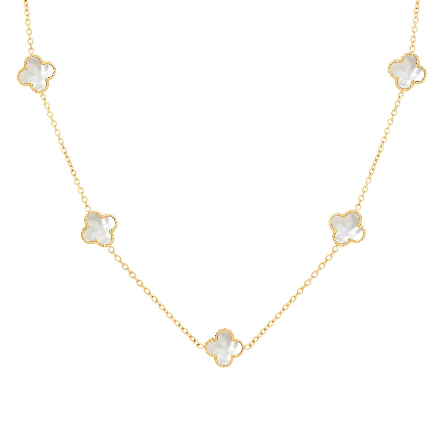 18K gold plated Stainless steel necklace, Intensity